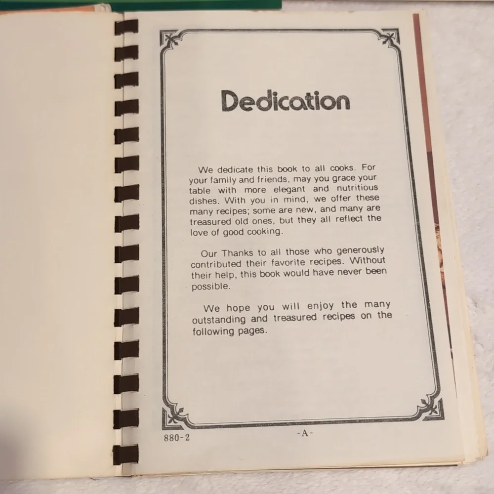 Assorted Spiral-Bound Cookbooks 1980-1990 retro used condition
